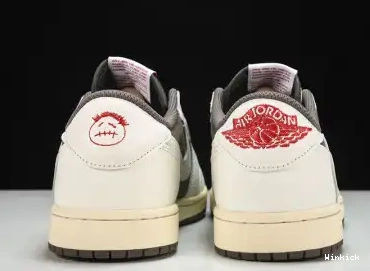 AIR REVERSE X SCOTT LOW 1 TRAVIS DM7866-162 OG MOCHA JORDAN 0601